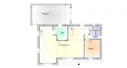 Maison Tendance - Trendy1 3062-208418_moderne-01-rdc.jpg - Maisons Stéphanie