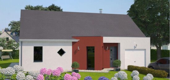 Plan de maison Surface terrain 86 m2 - 5 pièces -  -  sans garage 