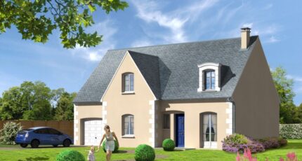 Maison Traditionnelle - Tradi4 3044-189527_maison-tourangelle-a-etage-en-t-sur-vide-sanitaire.jpg - Maisons Stéphanie