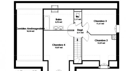 Maison Traditionnelle - Tradi4 3044-249866_modele-tourangelle-evolution-v2-pub-combles.jpg - Maisons Stéphanie