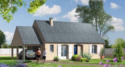 Maison Traditionnelle - Tradi11 3042-189489_maison-tourangelle-plain-pied-couverture-ardoise.jpg - Maisons Stéphanie