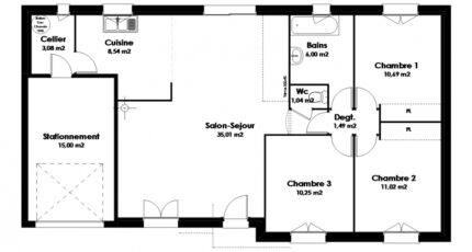 Maison Traditionnelle - Tradi5 3040-249851_modele-contemporain-evolution-pub-rdc.jpg - Maisons Stéphanie