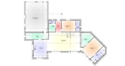 Maison Contemporaine - Archi10 3063-208430_moderne-02-rdc.jpg - Maisons Stéphanie