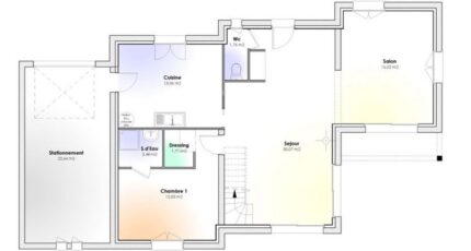 Maison Contemporaine - Archi7 3057-208385_lemarechal-lutin-planrdc.jpg - Maisons Stéphanie