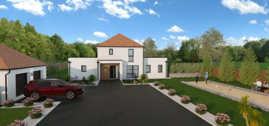 Maison neuve à Villeperdue, Centre-Val de Loire