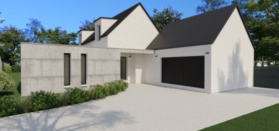 Maison neuve à Saint-Laurent-en-Gâtines, Centre-Val de Loire