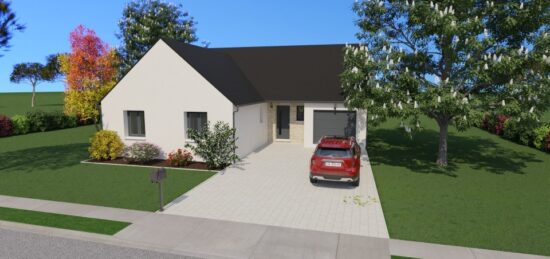 Maison neuve à Saché, Centre-Val de Loire