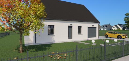 Maison neuve à Druye, Centre-Val de Loire