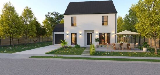 Maison neuve à Notre-Dame-d'Oé, Centre-Val de Loire