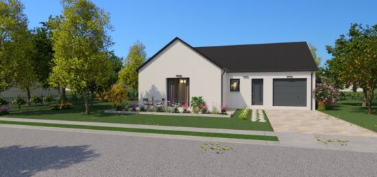 Maison neuve à Notre-Dame-d'Oé, Centre-Val de Loire
